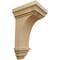 Ekena Millwork 6"W x 6 3/4"D x 12"H Large Jefferson Wood Corbel, Cherry CORW06X06X12JECH - alternate 1